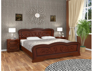 Кровать "Карина-8" с выкатными ящиками